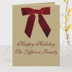Tarjeta Chocolate personalizado de Navidad con cuadros de 
