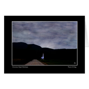Tarjeta Chocorua Chapel Mindscape