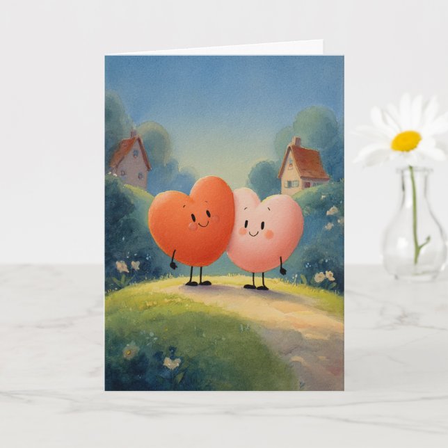 Tarjeta Choosing You Always Valentine Card (Planta pequeña)