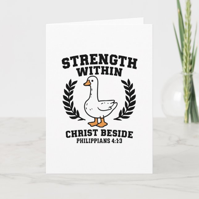 Tarjeta Christian Encouragement Card  (Anverso)