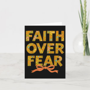 Tarjeta Christian Jesus God Lover Floral Embroidery Faith