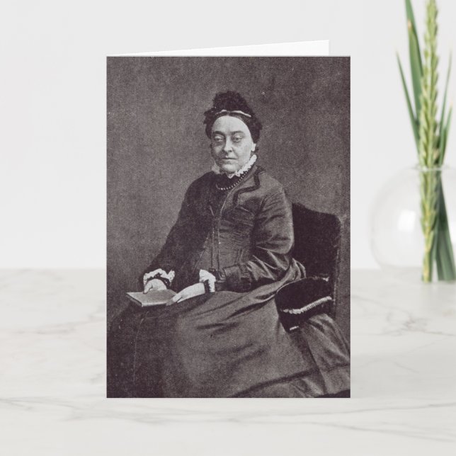 Tarjeta Christina Rossetti (Anverso)