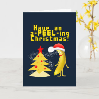 Tarjeta Christmas banana