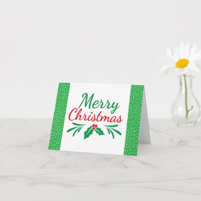 Tarjeta Christmas Blank (Planta pequeña)
