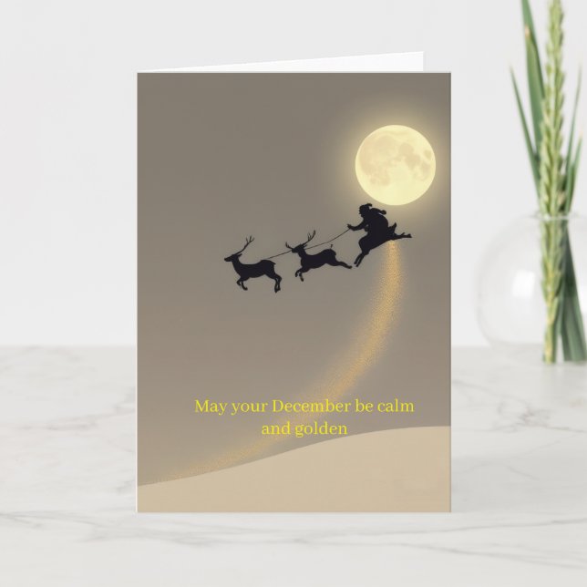 Tarjeta christmas Card (Anverso)