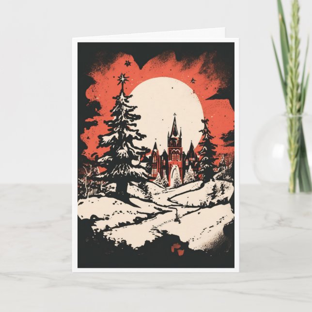 Tarjeta Christmas card (Anverso)