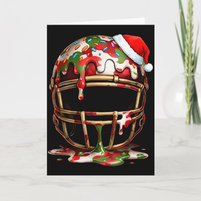 Tarjeta Christmas Football Drip Boys Ice Cream Drip Camo S (Anverso)