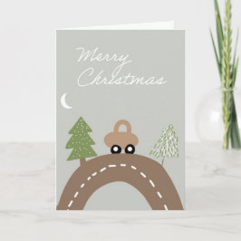Tarjeta Christmas Holiday greeting card