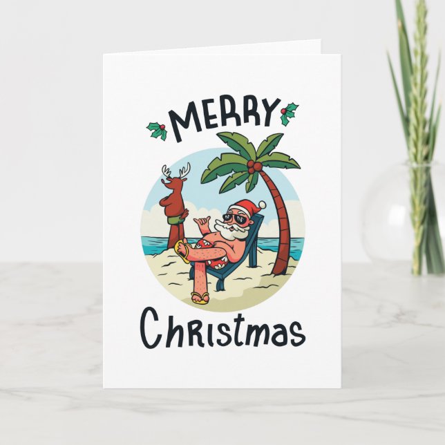 Tarjeta Christmas in July (Anverso)