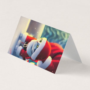 Tarjeta Christmas kitten