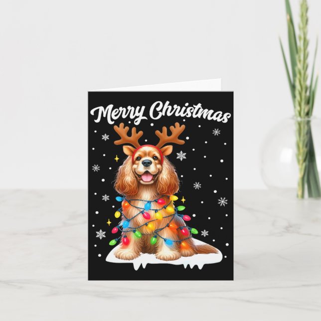 Tarjeta Christmas Pajamas Men Women Kids English Er Spanie (Anverso)