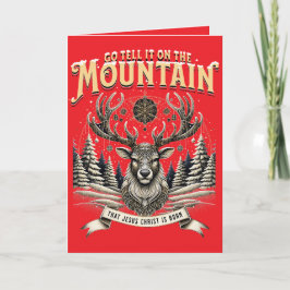 Tarjeta Christmas Reindeer