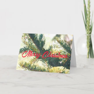 TARJETA CHRISTMAS TREE MERRY CHRISTMAS CARD