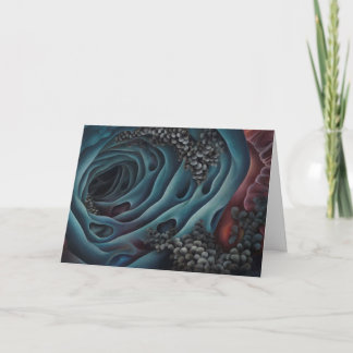 Tarjeta Chron, Diverticulitis, arte surrealista, cartas