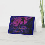 Tarjeta Chrysanthemums Daughter-In-Birthday Card (Tarjeta<br><div class="desc">Cuando la esposa de tu hijo sea mucho más que una nuera,  envía tu amor.</div>