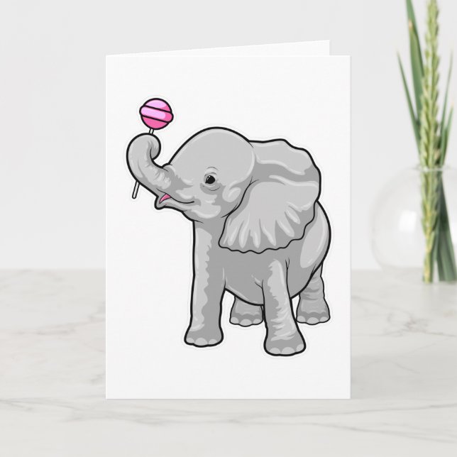 Tarjeta Chupetón de elefante (Anverso)