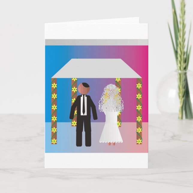 Tarjeta Chuppa (Anverso)