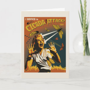 Tarjeta Cicada Screaming Lady 2024