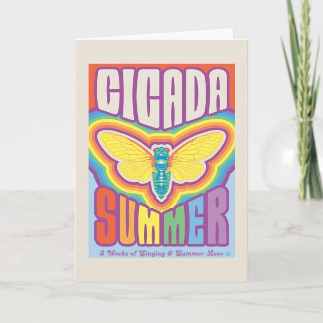 Tarjeta Cicada Summer Love (Anverso)