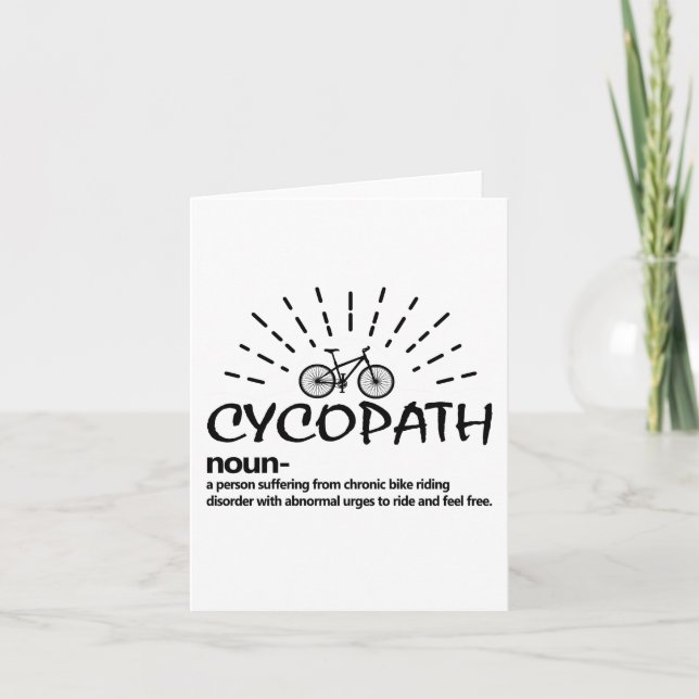 Tarjeta Ciclista Cycopath (Anverso)