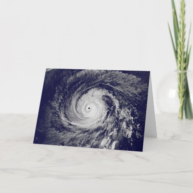 Tarjeta Ciclones tropicales (Anverso)