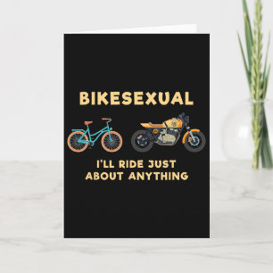 Tarjeta Cicual. Montaré casi cualquier cosa. Bicicleta de 