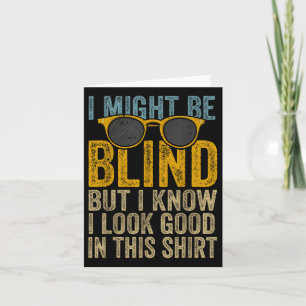 Tarjeta Ciego Ceguera Conciencia Ciegos Personas Ciegas Vi