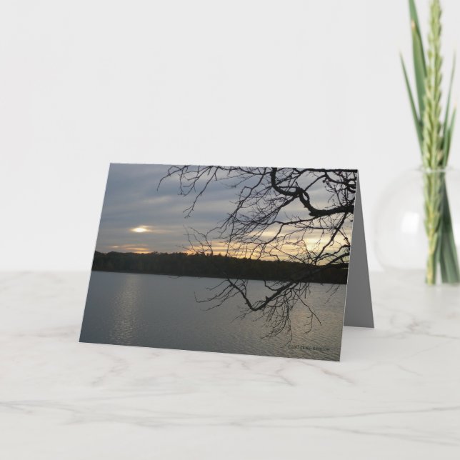 Tarjeta Cielo de noviembre (Anverso)