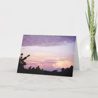 Tarjeta Cielo grande de Tejas