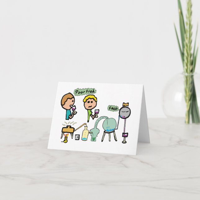 Tarjeta Ciencia divertida (Anverso)