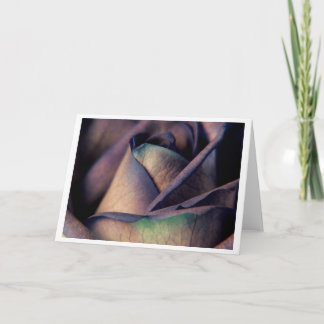 Tarjeta Cierre azul del rosa para arriba