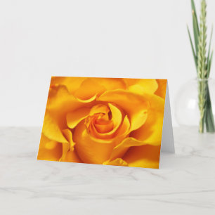 Tarjeta Ciérrese para arriba de un rosa amarillo