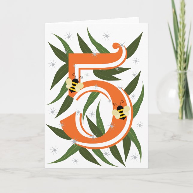 Tarjeta Cinco (Anverso)