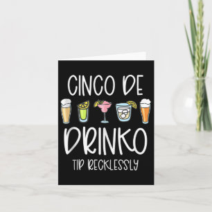 Tarjeta Cinco De Drinko Mayo Mujeres Que Te Enganchan El B