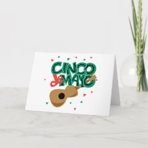 Tarjeta Cinco de Mayo