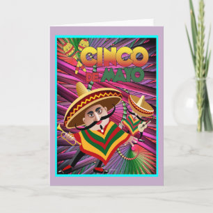 Tarjeta Cinco de Mayo
