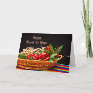 Tarjeta Cinco de Mayo