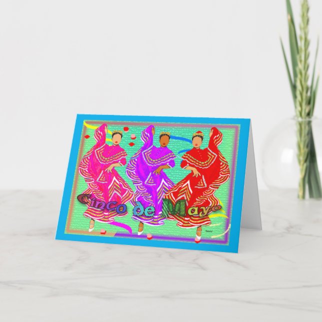 Tarjeta Cinco de Mayo (Anverso)