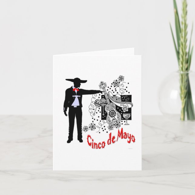 Tarjeta Cinco de Mayo (Anverso)