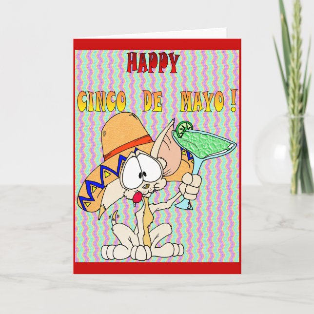 Tarjeta CINCO de MAYO CARD (Anverso)