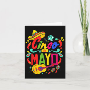 Tarjeta Cinco De Mayo Celebra 5 De Mayo 5 De Mayo
