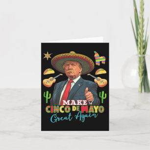Tarjeta Cinco De Mayo Hacen Que El Cinco De Mayo Sea Grand