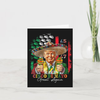 Tarjeta Cinco de mayo hacen que el cinco de mayo vuelva a 