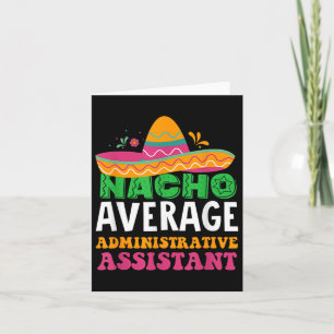 Tarjeta Cinco De Mayo, Instant Administrativo Promedio De 