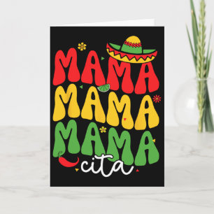 Tarjeta Cinco De Mayo Mamacita Mexicana Mamá Mama Mamá Div