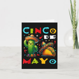 Tarjeta Cinco De Mayo Mexicano Fiesta Squad 5 De Mayo Para