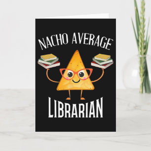 Tarjeta Cinco De Mayo Nacho Bibliotecario Promedio Bibliot