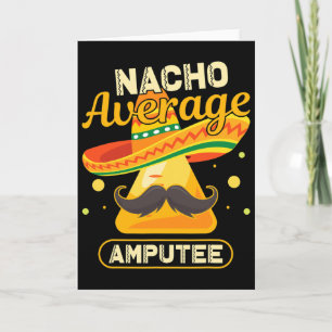 Tarjeta Cinco De Mayo Nacho Cirujano De Amputados Promedio