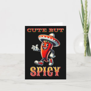 Tarjeta Cinco De Mayo Para Niños Picante Y Lindo Con Chili