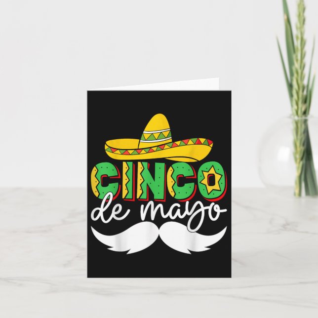 Tarjeta Cinco De Mayo Vamos Fiesta Squad 5 De Mayo Mexican (Anverso)